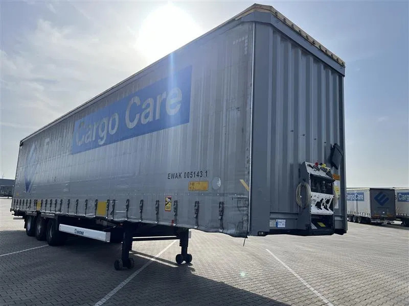 Krone 100x 2015 XL MEGA P400 HUCKEPACK - Closed box semi-trailer: picture 1 Krone 100x 2015 XL MEGA P400 HUCKEPACK - Closed box semi-trailer: picture 1