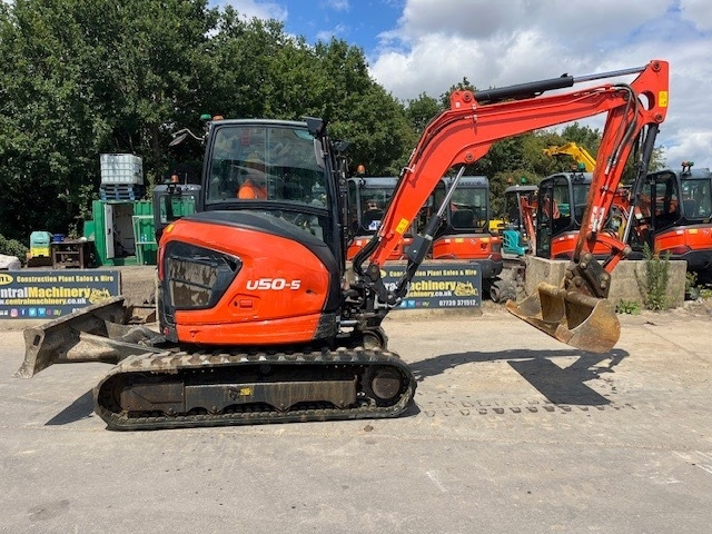 Kubota U 50-5 - Mini excavator: picture 1 Kubota U 50-5 - Mini excavator: picture 1