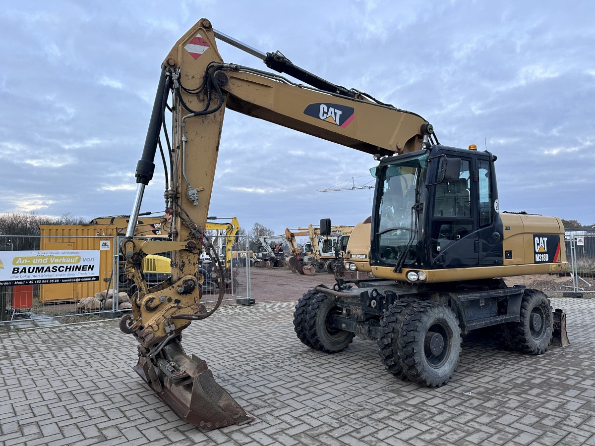 CATERPILLAR M 318 D full Hydr. Top Zustand German machine ! - Wheel excavator: picture 4 CATERPILLAR M 318 D full Hydr. Top Zustand German machine ! - Wheel excavator: picture 4