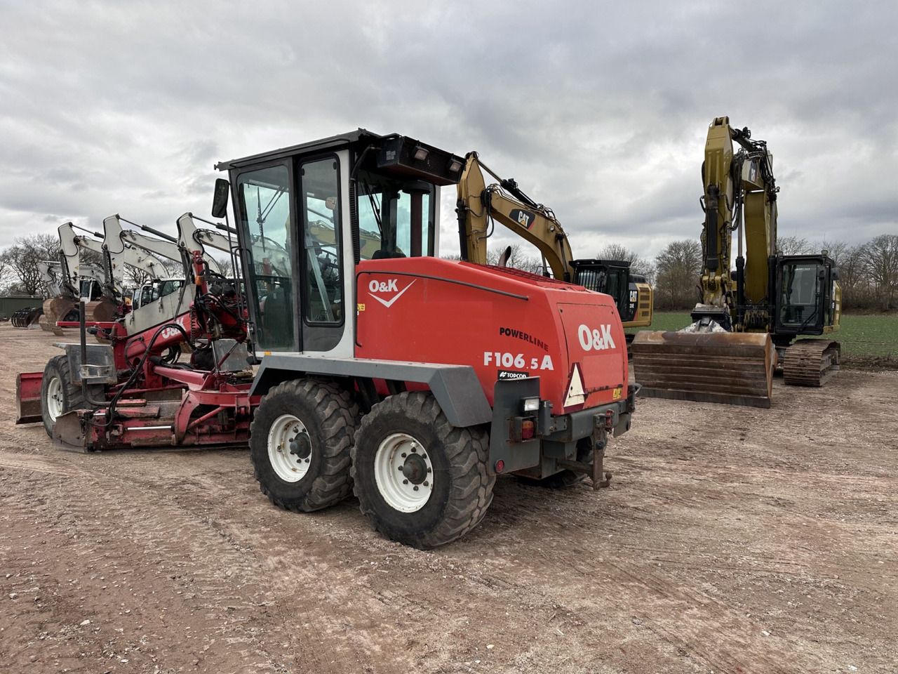 O&K F 106.5 - 6x6 Laser Topcon- Klima Cummins 6 Zyl. - Grader: picture 5 O&K F 106.5 - 6x6 Laser Topcon- Klima Cummins 6 Zyl. - Grader: picture 5