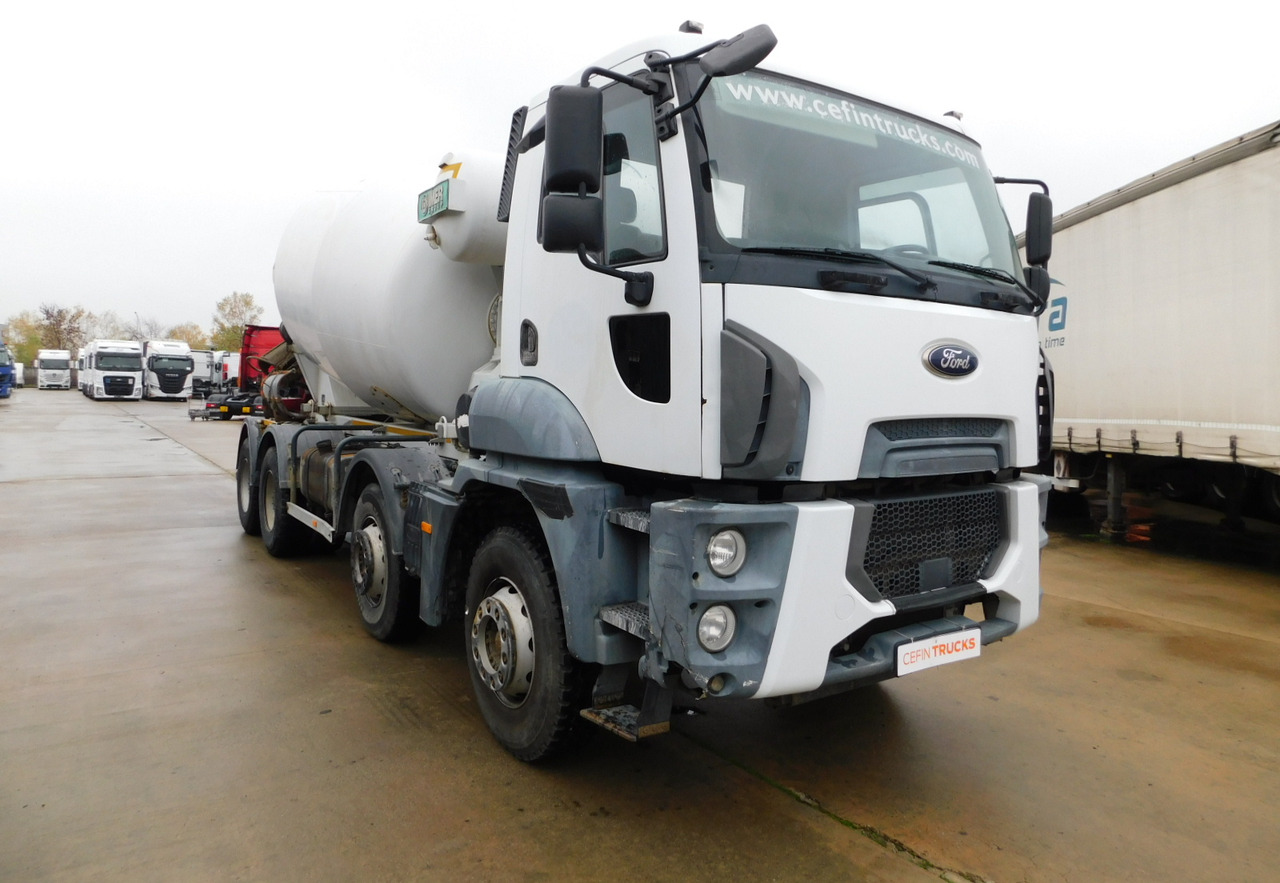 Ford 4142m 8x4 dcab e6 12tx2210 - Concrete mixer truck: picture 2 Ford 4142m 8x4 dcab e6 12tx2210 - Concrete mixer truck: picture 2