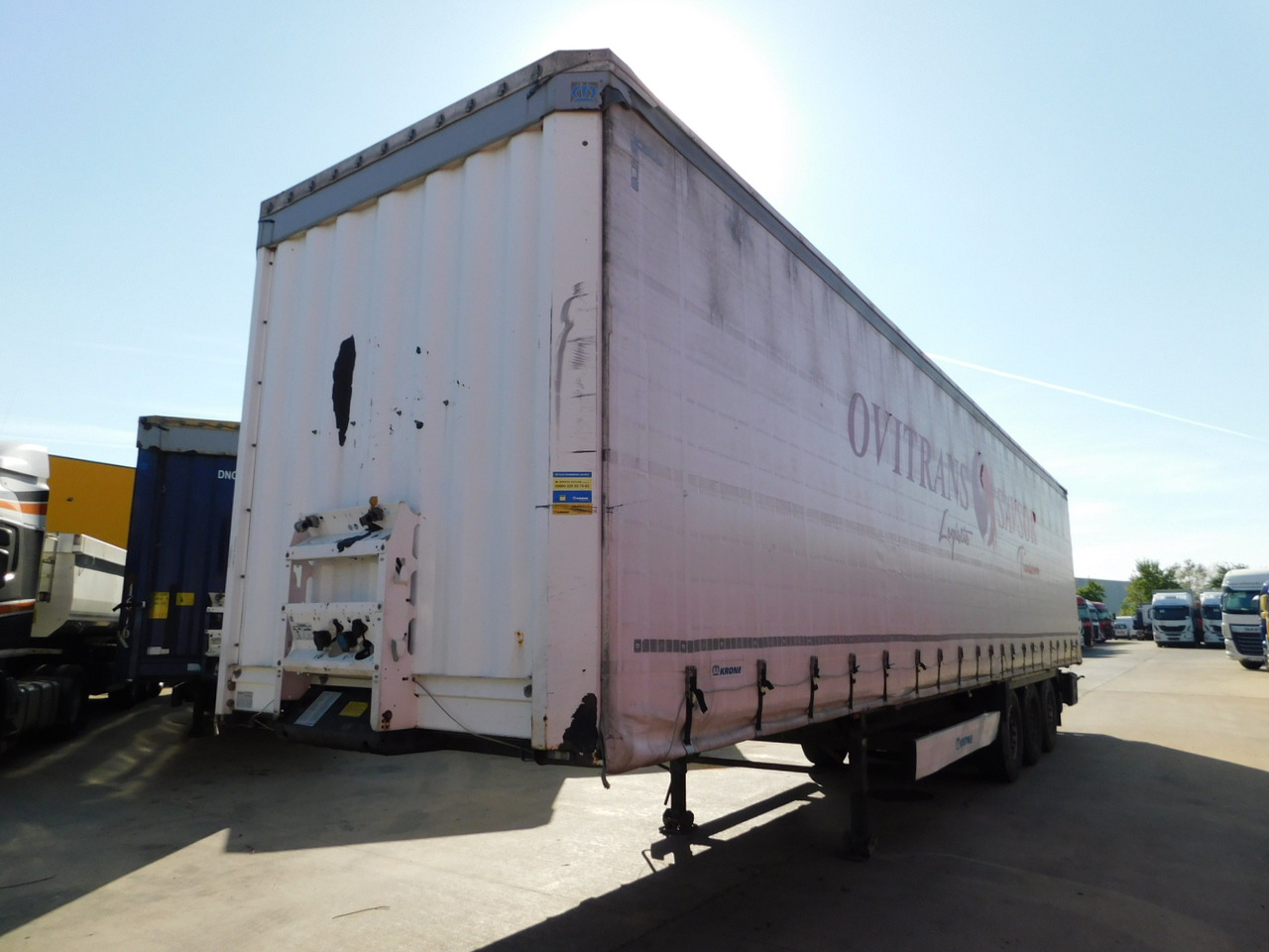 Krone Sd da06clnf - Curtainsider semi-trailer: picture 1 Krone Sd da06clnf - Curtainsider semi-trailer: picture 1