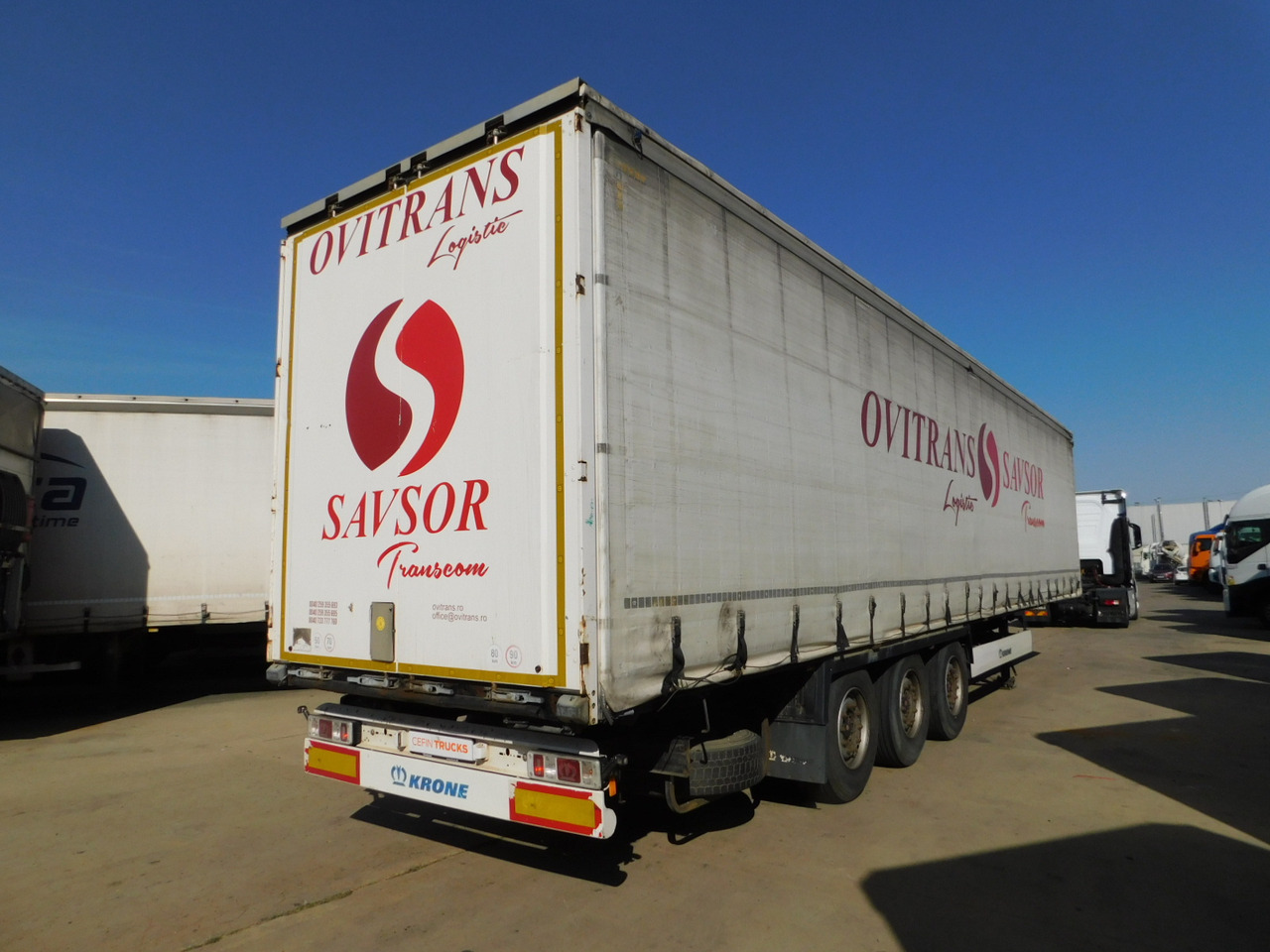 Krone Sd da06clnf - Curtainsider semi-trailer: picture 3 Krone Sd da06clnf - Curtainsider semi-trailer: picture 3