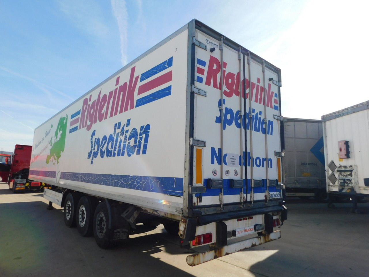 Krone Sdr27 - Refrigerator semi-trailer: picture 4 Krone Sdr27 - Refrigerator semi-trailer: picture 4