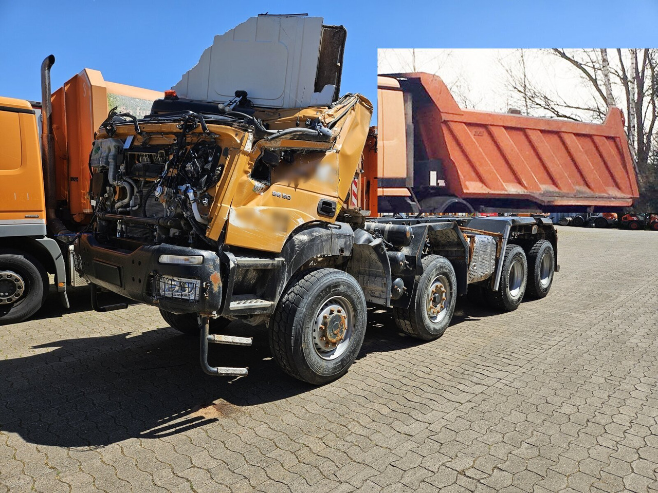 ASTRA HD9 86.50-90 8x6 ASTRA HD9 86.50-90 8x6, Unfallschaden, Cursor 13 - Cab chassis truck: picture 1 ASTRA HD9 86.50-90 8x6 ASTRA HD9 86.50-90 8x6, Unfallschaden, Cursor 13 - Cab chassis truck: picture 1