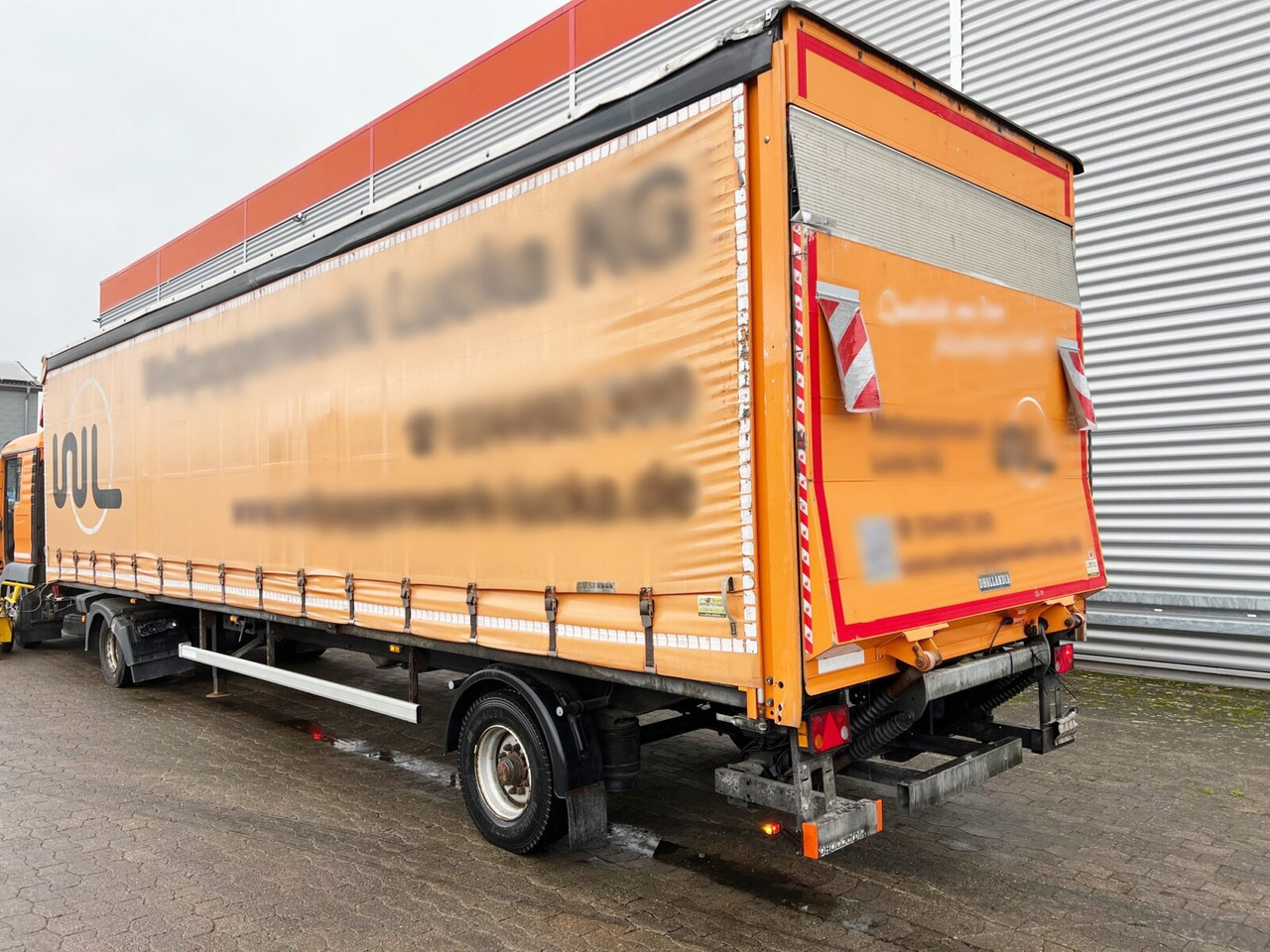 Curtainsider semi-trailer Ackermann PS-F 5.3/10.1 E SPS PS-F 5.3/10.1 E SPS, Edscha-Verdeck, LBW Dhollandia: picture 9