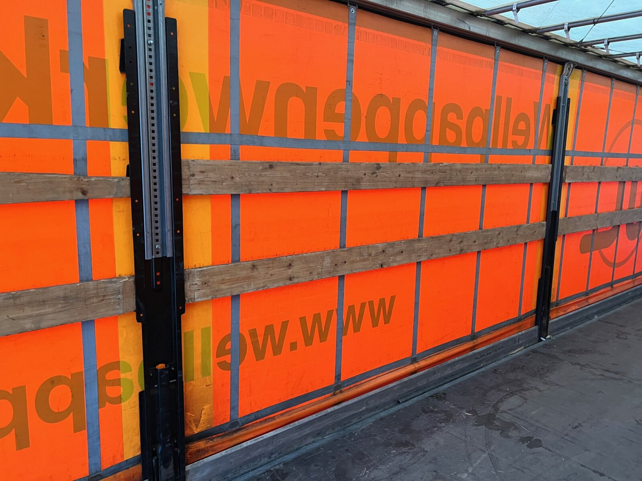 Curtainsider semi-trailer Ackermann PS-F 5.3/10.1 E SPS PS-F 5.3/10.1 E SPS, Edscha-Verdeck, LBW Dhollandia: picture 13