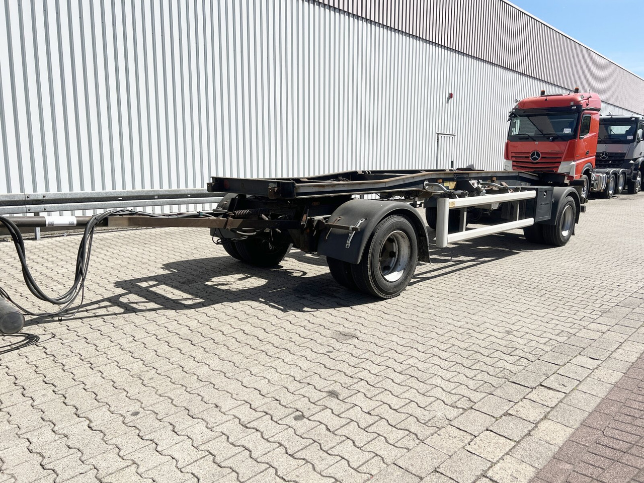 Andere HSA 18.65 Schlittenabroller HUEFFERMANN HSA 18.65 Schlittenabroller - Roll-off/ Skip trailer: picture 1 Andere HSA 18.65 Schlittenabroller HUEFFERMANN HSA 18.65 Schlittenabroller - Roll-off/ Skip trailer: picture 1