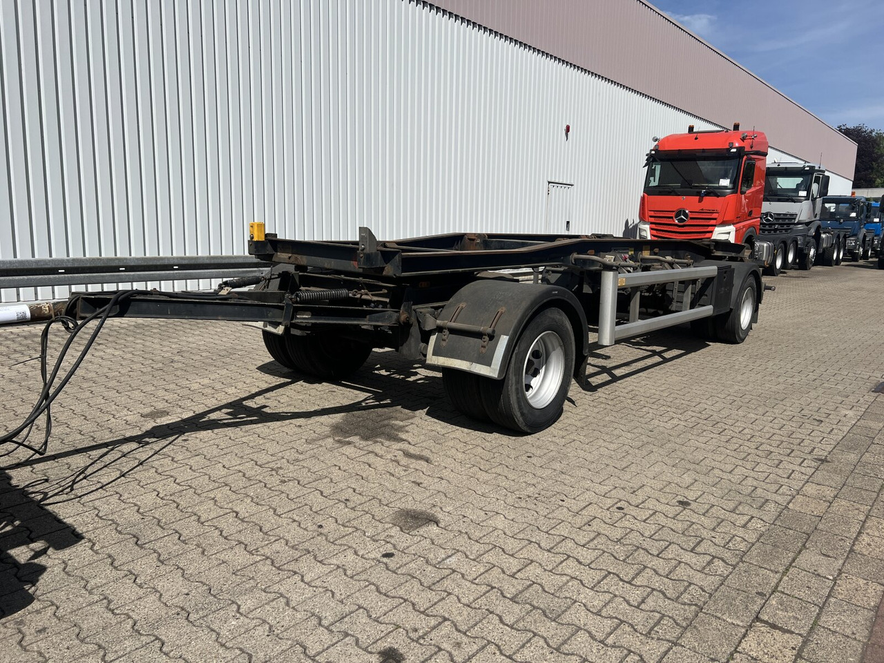 Andere HSA 18.65 Schlittenabroller HUEFFERMANN HSA 18.65 Schlittenabroller - Roll-off/ Skip trailer: picture 1 Andere HSA 18.65 Schlittenabroller HUEFFERMANN HSA 18.65 Schlittenabroller - Roll-off/ Skip trailer: picture 1