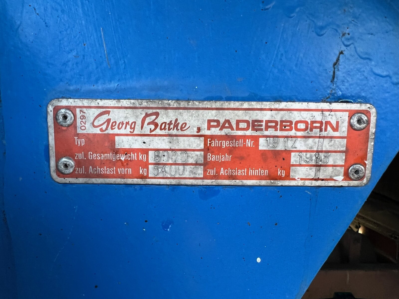 Asphaltkocher Bathe Asphaltkocher ca. 4m³, 4x VORHANDEN! - Asphalt machine, Trailer: picture 3 Asphaltkocher Bathe Asphaltkocher ca. 4m³, 4x VORHANDEN! - Asphalt machine, Trailer: picture 3