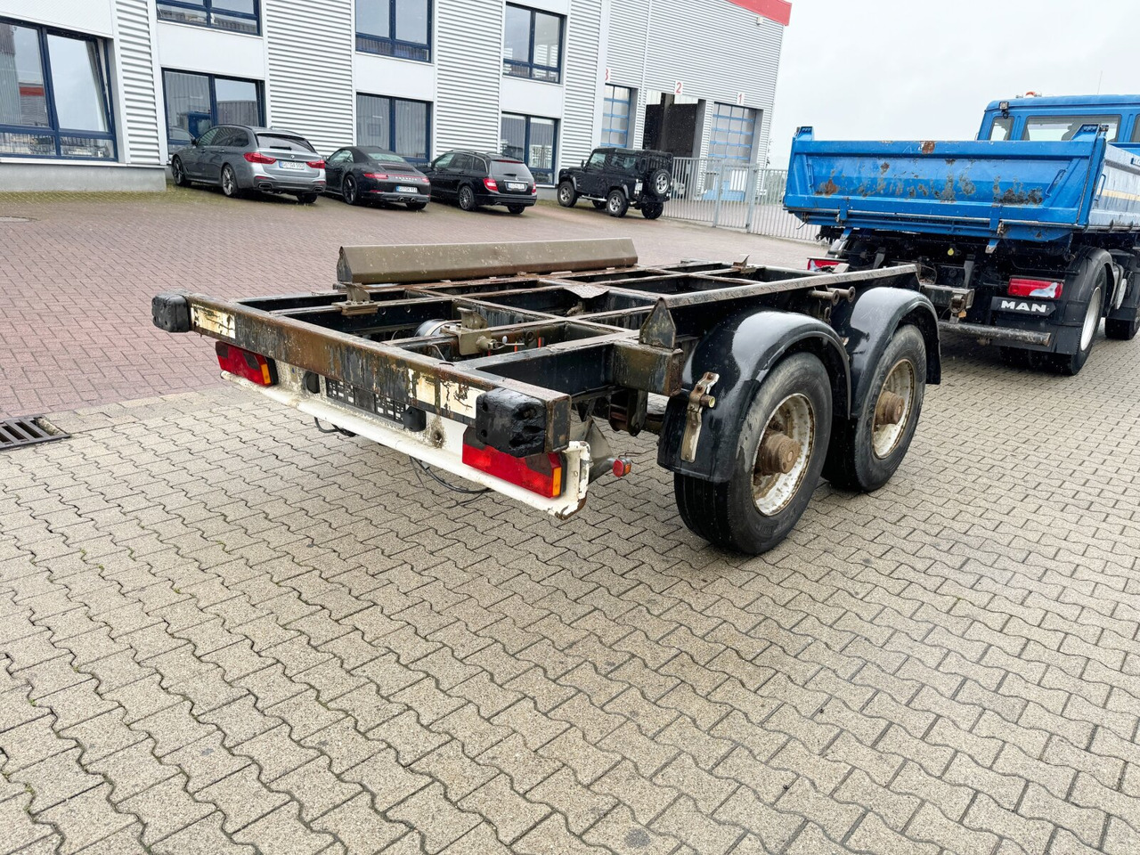 Roll-off/ Skip trailer EACA 135.20 T FUCHS EACA 135.20 T, Absetzanhänger für 1 Mulde: picture 8