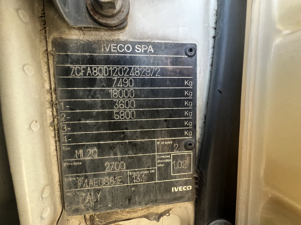 EuroCargo ML80E18K 4x2 EuroCargo ML80E18K 4x2 - Tipper: picture 3 EuroCargo ML80E18K 4x2 EuroCargo ML80E18K 4x2 - Tipper: picture 3