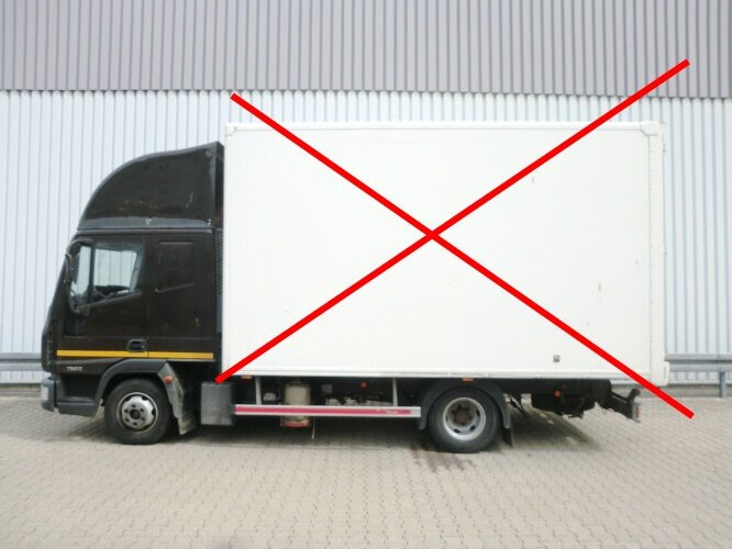 Iveco EuroCargo 75 E 17/4x2 EuroCargo 75 E 17/4x2, 6x VORHANDEN! - Box truck: picture 2 Iveco EuroCargo 75 E 17/4x2 EuroCargo 75 E 17/4x2, 6x VORHANDEN! - Box truck: picture 2