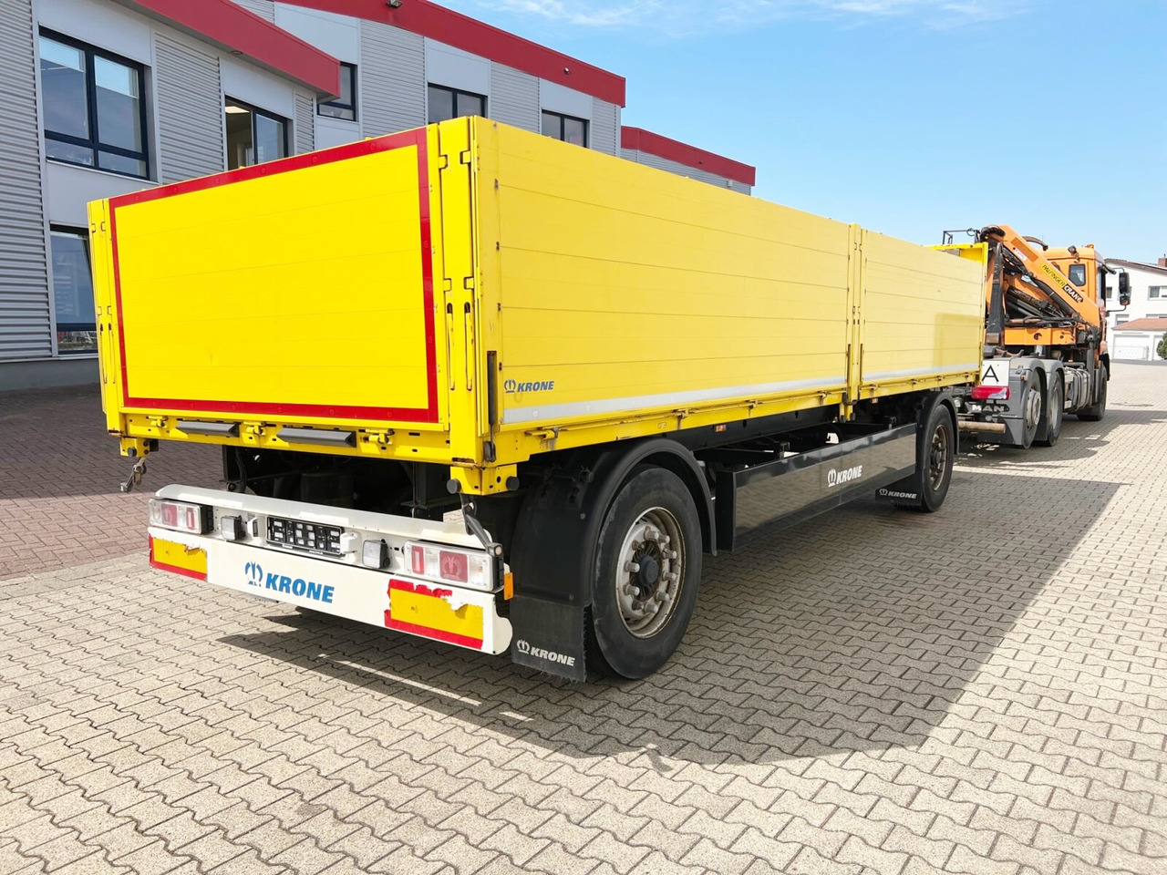 Dropside/ Flatbed trailer Krone AZP 18 AZP 18: picture 9