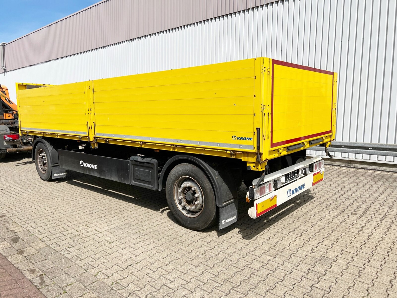 Dropside/ Flatbed trailer Krone AZP 18 AZP 18: picture 7