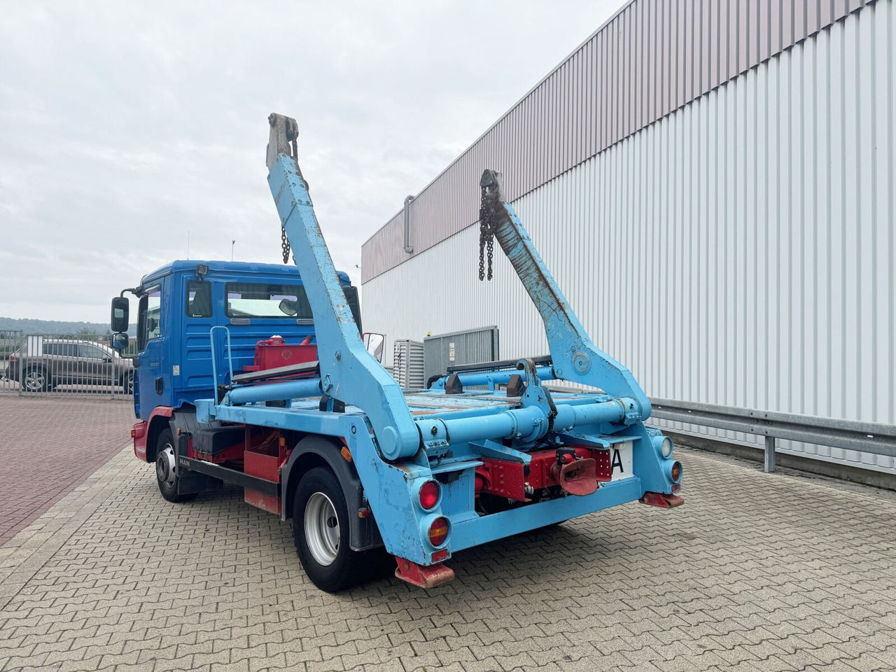 Skip loader truck MAN TGL 12.240 4X2 BB TGL 12.240 4X2 BB, Tele-Absetzer: picture 11