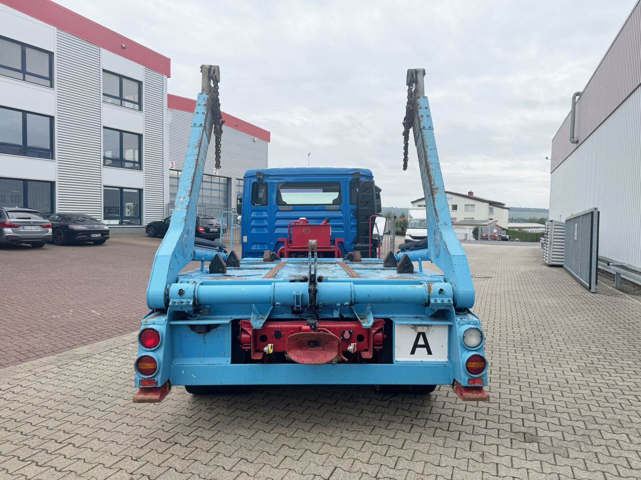 Skip loader truck MAN TGL 12.240 4X2 BB TGL 12.240 4X2 BB, Tele-Absetzer: picture 10