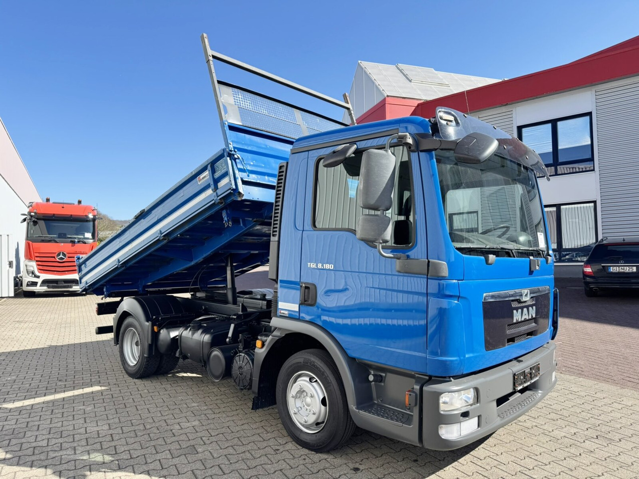 Tipper MAN TGL 8.180 4X2 BB TGL 8.180 4X2 BB, Meiller Kipper, 2x AHK: picture 9
