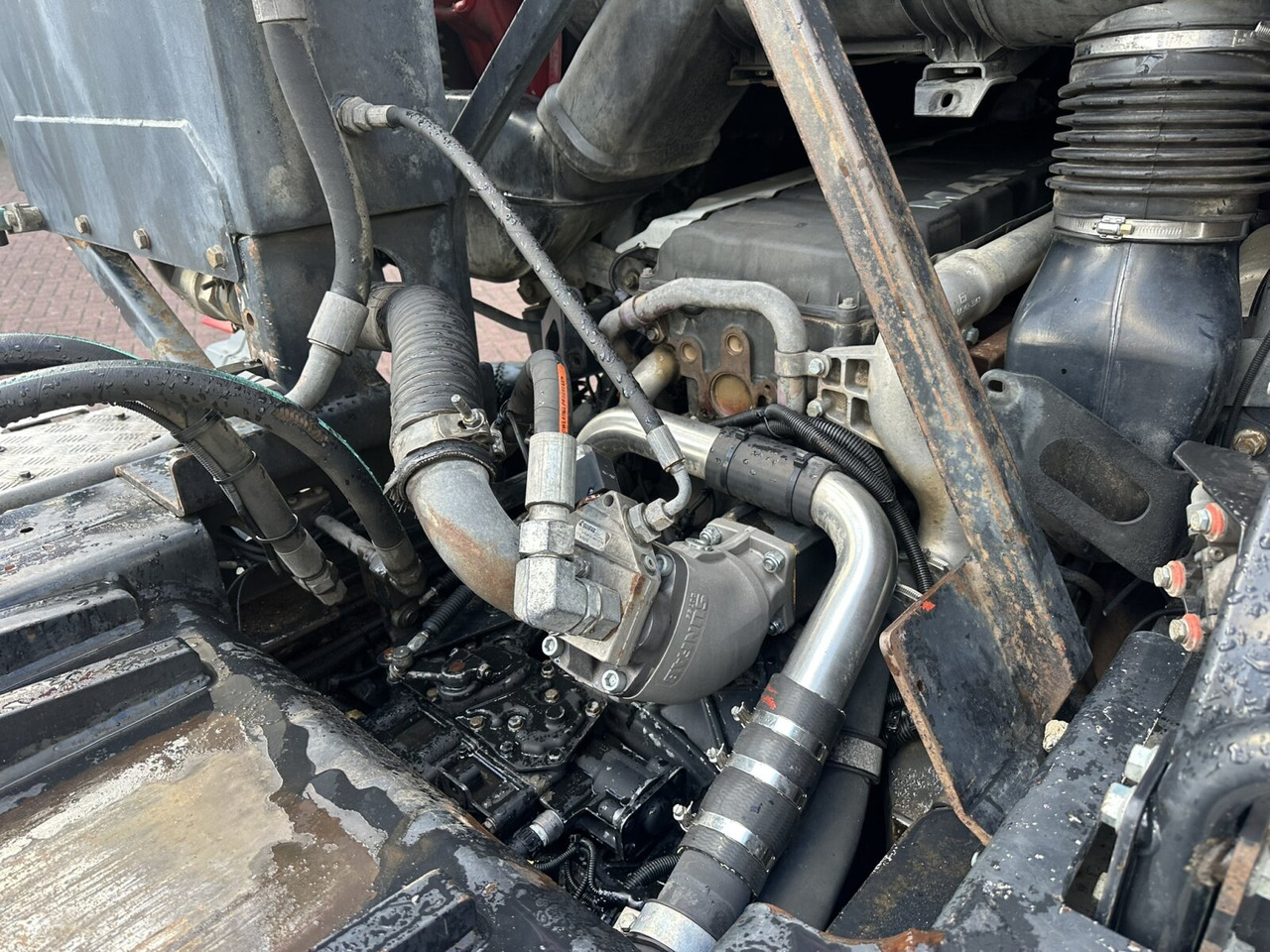 MAN TGS 35.480 8X4 BL TGS 35.400 8x4 BL, Schub-Knick bis 6,5m Container - Hook lift truck: picture 5 MAN TGS 35.480 8X4 BL TGS 35.400 8x4 BL, Schub-Knick bis 6,5m Container - Hook lift truck: picture 5