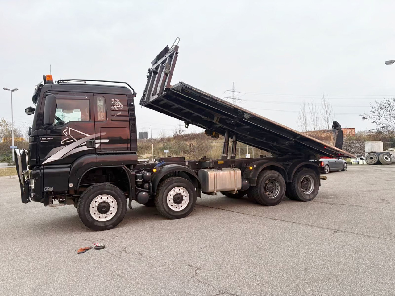 MAN TGS 35.500 8x8 BB TGS 35.500 8x8 BB, Meiller Bordmatik - Tipper: picture 5 MAN TGS 35.500 8x8 BB TGS 35.500 8x8 BB, Meiller Bordmatik - Tipper: picture 5