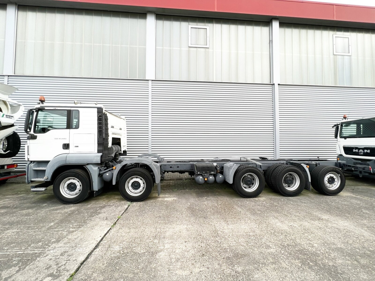 Cab chassis truck MAN TGS 50.480BB 10x4 Retarder TGS 50.480BB 10x4 Retarder, 3-f.NA: picture 11