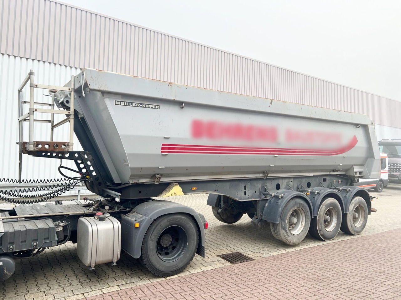 Meiller MHPS 12/27 MHPS 12/27, Stahlmulde ca. 26m³, Liftachse - Tipper semi-trailer: picture 3 Meiller MHPS 12/27 MHPS 12/27, Stahlmulde ca. 26m³, Liftachse - Tipper semi-trailer: picture 3