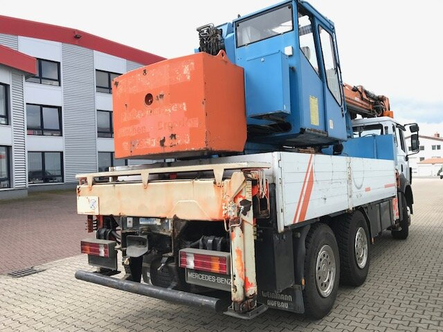Crane truck, Dropside/ Flatbed truck Mercedes-Benz 2638 K 6x4 mit Heckkran Palfinger PK 68000 2638 K 6x4 mit Heckkran Palfinger PK 68000: picture 9
