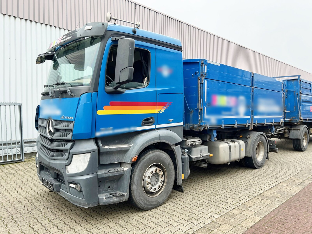 Tipper Mercedes-Benz Actros 1848 L 4x2 Actros 1848 L 4x2, Retarder, Getreidekipper ca. 16m³: picture 8