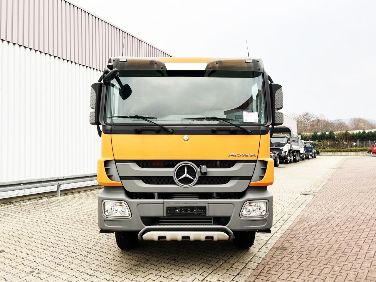 Skip loader truck Mercedes-Benz Actros 2141 K 4x2 Actros 2141 K 4x2, Tele-Absetzer: picture 8