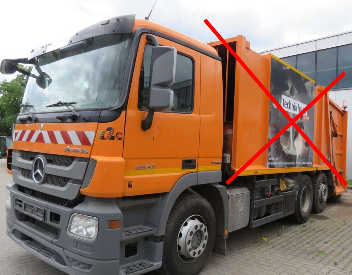 Mercedes-Benz Actros 2532 L 6x2 Actros 2532/41 L 6x2, EEV, Lenkachse - Cab chassis truck: picture 1 Mercedes-Benz Actros 2532 L 6x2 Actros 2532/41 L 6x2, EEV, Lenkachse - Cab chassis truck: picture 1