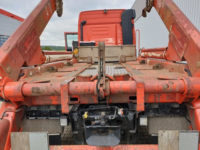 Mercedes-Benz Actros 2544 L 6x2 Actros 2544 L 6x2, ADR, Retarder, Lenkachse - Skip loader truck: picture 2 Mercedes-Benz Actros 2544 L 6x2 Actros 2544 L 6x2, ADR, Retarder, Lenkachse - Skip loader truck: picture 2