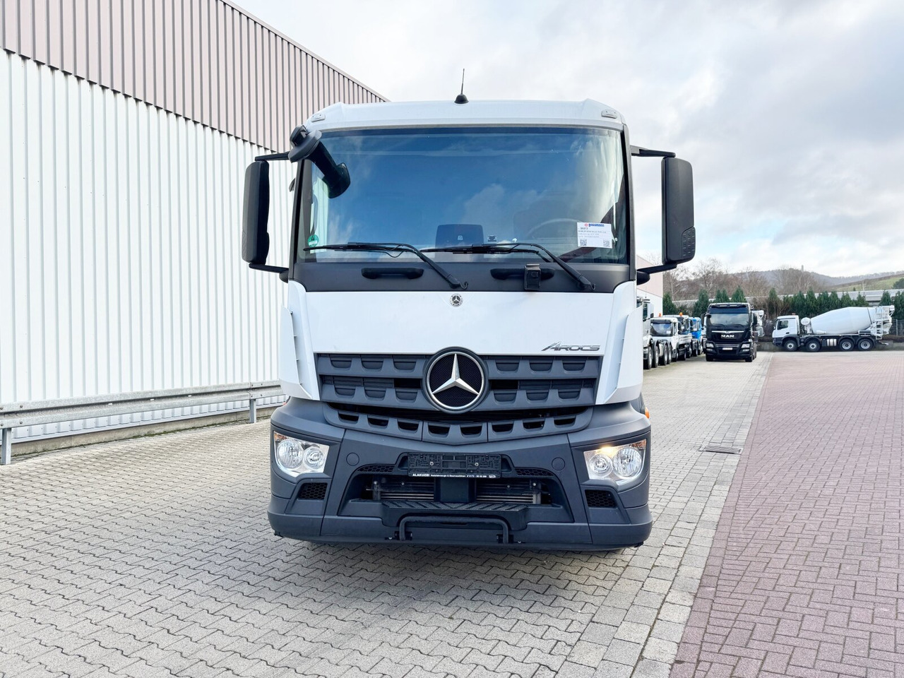 Crane truck Mercedes-Benz Arocs 1840 L 4x2 Arocs 1840 L 4x2, Kran Palfinger PK12001L, Hochstand: picture 9 Crane truck Mercedes-Benz Arocs 1840 L 4x2 Arocs 1840 L 4x2, Kran Palfinger PK12001L, Hochstand: picture 9