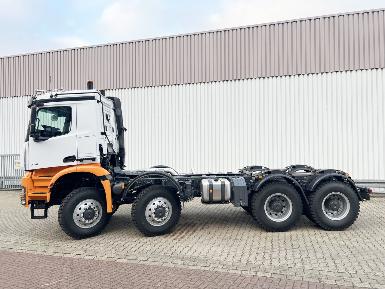 Dumper Mercedes-Benz Arocs 4151 AK 8x8/4 Arocs 4151 AK 8x8/4, Grounder, Meiller Stahlmulde 18m³: picture 13