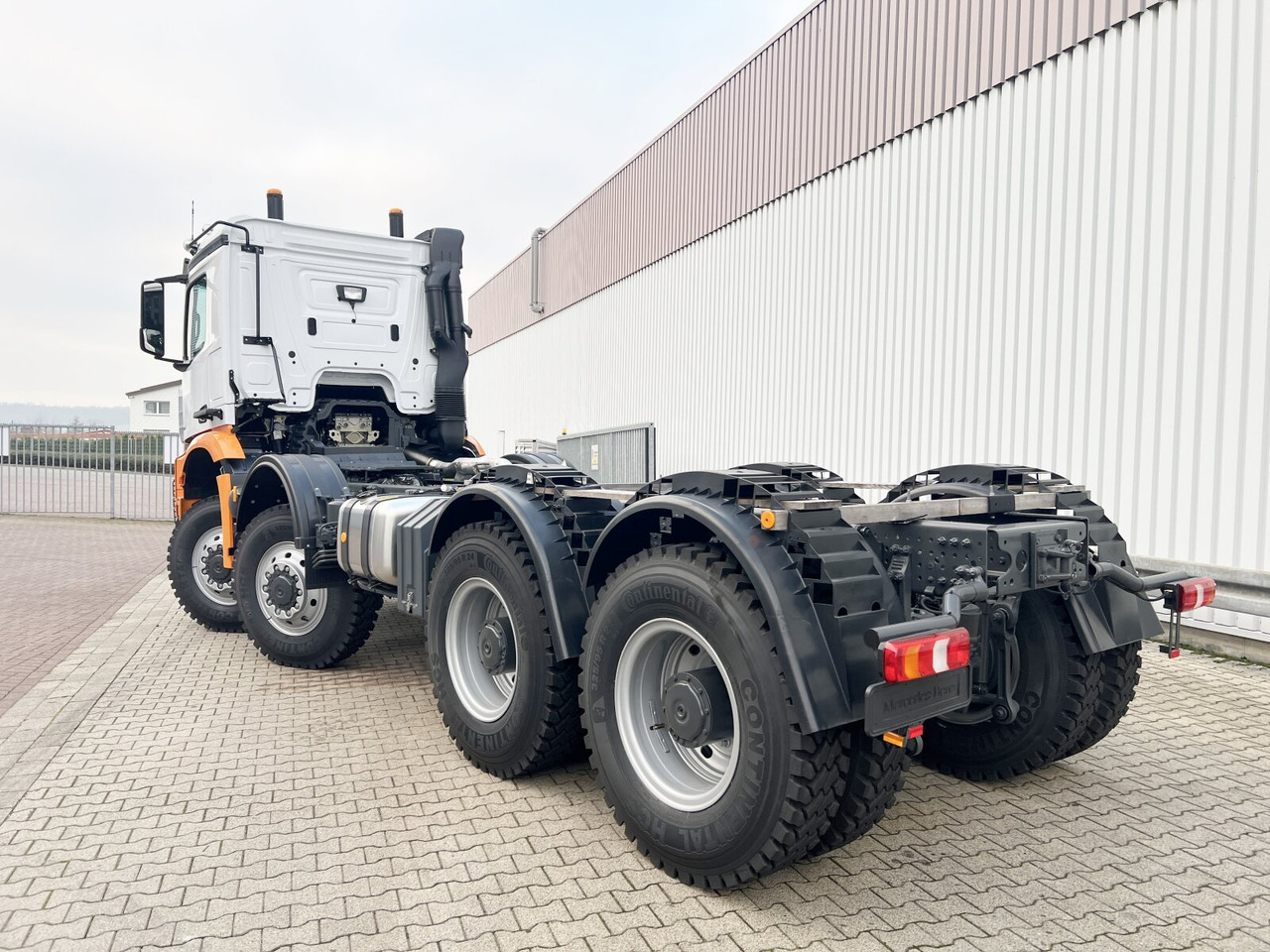 Dumper Mercedes-Benz Arocs 4151 AK 8x8/4 Arocs 4151 AK 8x8/4, Grounder, Meiller Stahlmulde 18m³: picture 12