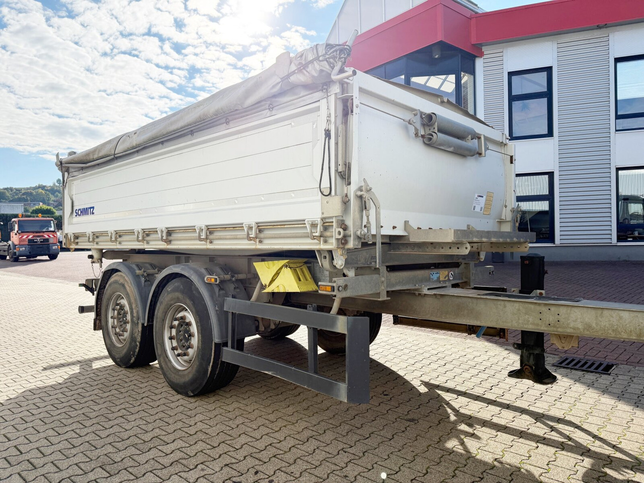 Schmitz Cargobull ZKI 18-4.9 ZKI 18-4.9, Alu-Bordwände, ca. 10m³ - Tipper trailer: picture 1 Schmitz Cargobull ZKI 18-4.9 ZKI 18-4.9, Alu-Bordwände, ca. 10m³ - Tipper trailer: picture 1