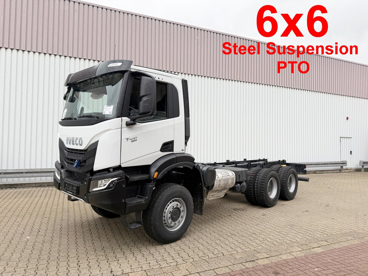 T-Way 360 6x6 T-Way 360 6x6, Nebenantrieb - Cab chassis truck: picture 1 T-Way 360 6x6 T-Way 360 6x6, Nebenantrieb - Cab chassis truck: picture 1