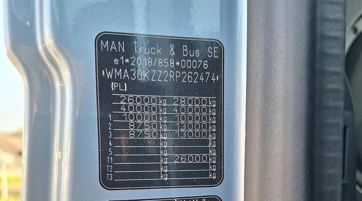 Leasing of MAN TGS 33.520 6x4 BL SA TGS 33.520 6x4 BL SA, Retarder, LED, Navi, Nebenantrieb MAN TGS 33.520 6x4 BL SA TGS 33.520 6x4 BL SA, Retarder, LED, Navi, Nebenantrieb: picture 6