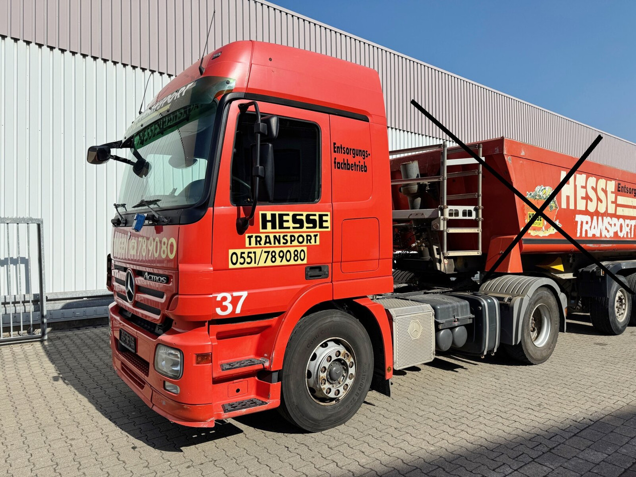 Mercedes-Benz Actros 1844 LS 4x2 Actros 1844 LS 4x2, Kipphydraulik - Tractor unit: picture 1 Mercedes-Benz Actros 1844 LS 4x2 Actros 1844 LS 4x2, Kipphydraulik - Tractor unit: picture 1