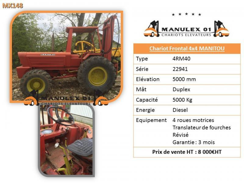 Manitou 4RM40 - Rough terrain forklift: picture 4 Manitou 4RM40 - Rough terrain forklift: picture 4