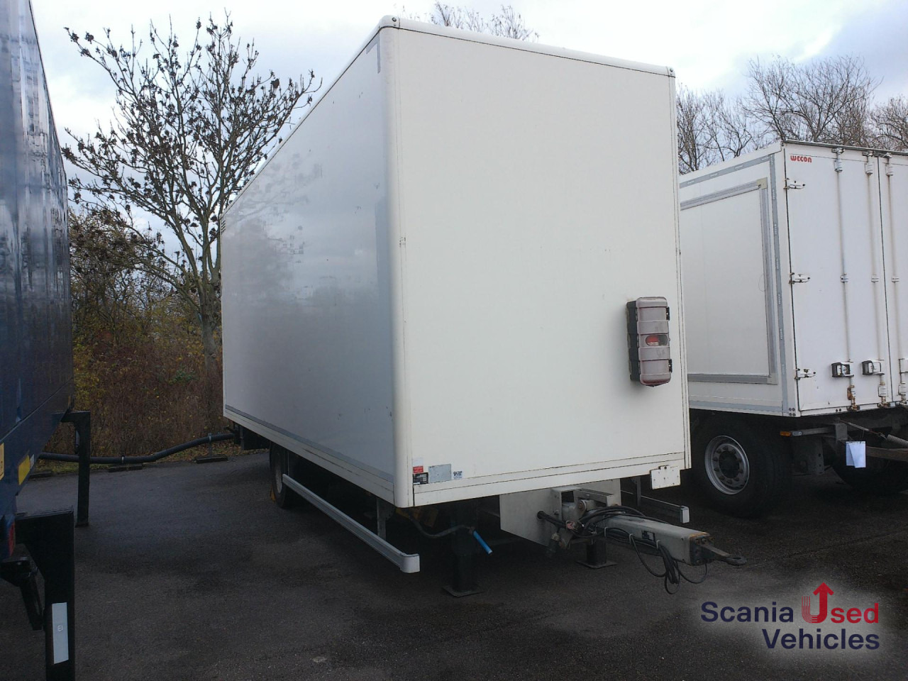 ACKERMANN 1-Achs ZAA mit LBW Dautel DL1500S - Closed box trailer: picture 1 ACKERMANN 1-Achs ZAA mit LBW Dautel DL1500S - Closed box trailer: picture 1