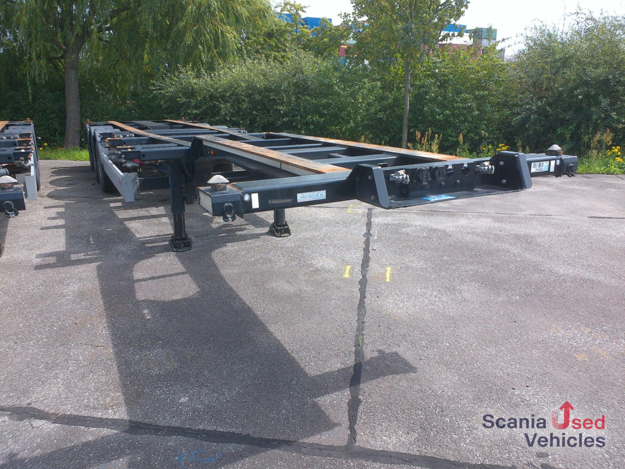 KOEGEL S24-2 Port 40 simplex 2x20-30-40HC Container - Container transporter/ Swap body semi-trailer: picture 1 KOEGEL S24-2 Port 40 simplex 2x20-30-40HC Container - Container transporter/ Swap body semi-trailer: picture 1
