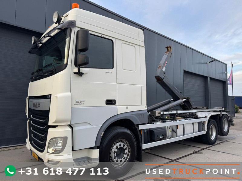 DAF XF 440 SC / 6X2 / VDL Hook / TUV: 6-2026 / NL truck - Hook lift truck: picture 1 DAF XF 440 SC / 6X2 / VDL Hook / TUV: 6-2026 / NL truck - Hook lift truck: picture 1