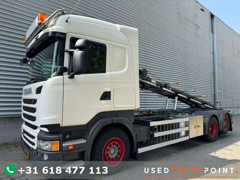 Scania R450 / Retarder / 25T NCH System / Night Klima / TUV: 3-2026 / NL Truck - Cable system truck: picture 1 Scania R450 / Retarder / 25T NCH System / Night Klima / TUV: 3-2026 / NL Truck - Cable system truck: picture 1
