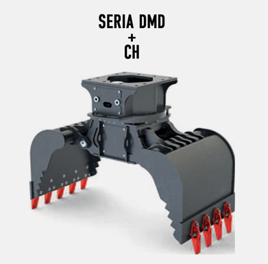 DEMOQ DMD 65 S Hydraulic Polyp -grab 265 kg - Grapple for Construction machinery: picture 2 DEMOQ DMD 65 S Hydraulic Polyp -grab 265 kg - Grapple for Construction machinery: picture 2