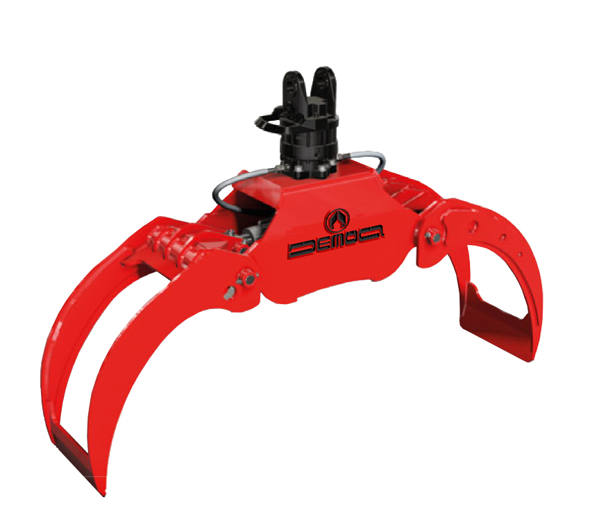 DEMOQ DP042 Log Grab 400 kg - Grapple for Construction machinery: picture 1 DEMOQ DP042 Log Grab 400 kg - Grapple for Construction machinery: picture 1