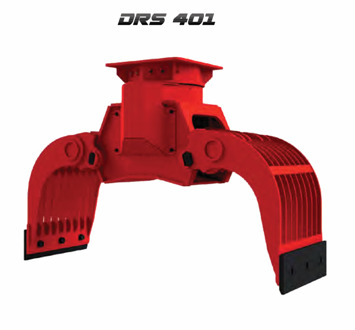 DEMOQ DRS401 Hydraulic Polyp -grab 780 kg - Grapple for Construction machinery: picture 1 DEMOQ DRS401 Hydraulic Polyp -grab 780 kg - Grapple for Construction machinery: picture 1