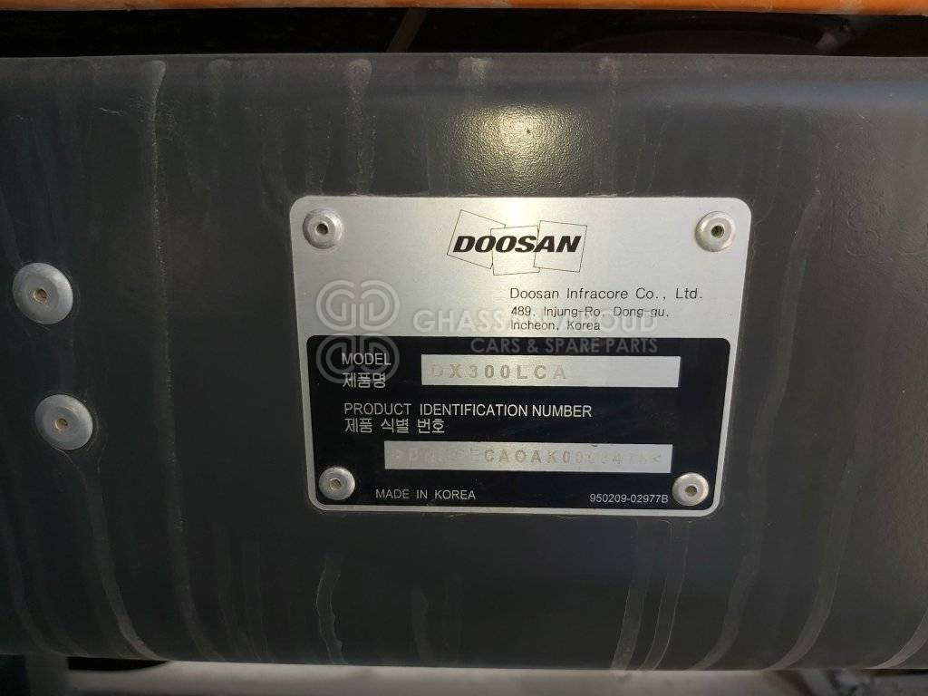 DOOSAN DX300 LCA – CRAWLER EXCAVATOR OPERATING WEIGHT 29.6 TON WITH 1.47 CBM BUCKET (HEAVY DUTY) SHOE 800MM TG MY2022 - Crawler excavator: picture 5 DOOSAN DX300 LCA – CRAWLER EXCAVATOR OPERATING WEIGHT 29.6 TON WITH 1.47 CBM BUCKET (HEAVY DUTY) SHOE 800MM TG MY2022 - Crawler excavator: picture 5