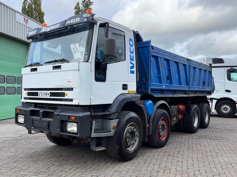 Iveco Eurotrakker 340E37 8x4, Manual injection, STEEL DUMPER, FULL SPRING - Tipper: picture 3 Iveco Eurotrakker 340E37 8x4, Manual injection, STEEL DUMPER, FULL SPRING - Tipper: picture 3