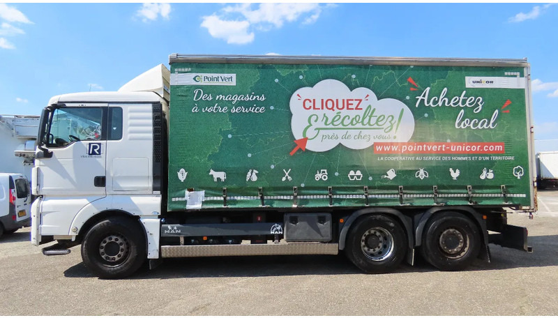 MAN TGX 18.480 446577 KM! RETARDER+ liftaxel + moving axel - Curtainsider truck: picture 2 MAN TGX 18.480 446577 KM! RETARDER+ liftaxel + moving axel - Curtainsider truck: picture 2