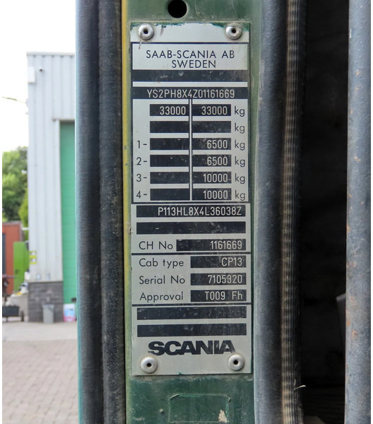 Tipper Scania P113-360 8x4 FULL SPRING! SUPER CONDITION!: picture 15 Tipper Scania P113-360 8x4 FULL SPRING! SUPER CONDITION!: picture 15